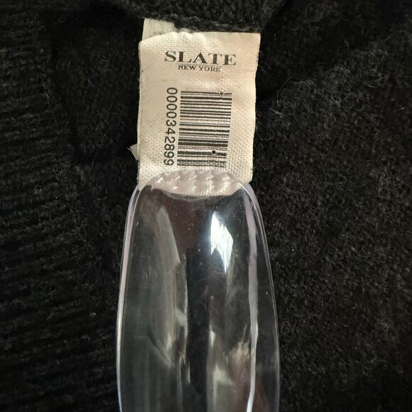 Vince Cashmere Zipper Front Hoodie Sweater Women's Size XS Grey Casual Designer - Picture 8 of 9